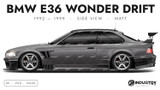 BMW E36 Wonder Drift 1992-1999 - Side Car template | Matt