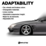 Nissan Silvia S14 Kouki BN Sports V2 1996-1998 - Side Car template | Adaptability
