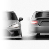 Toyota GT86 Uras 2012-2021 - Full Car template | Front and rear