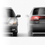 Subaru Legacy BH/BE 1998-2003 - Full Car template | Front and rear