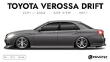 Toyota Verossa Drift 2001-2004 - Side Car template | Matt