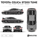 Toyota Celica ST205 Tune 1994-1999 - Full Car template | Glossy