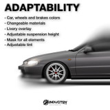Honda Integra DC2 1993-2001 - Side Car template | Adaptability