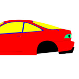 Honda Integra DC2 Tune 1993-2001 - Side Car template | Mask
