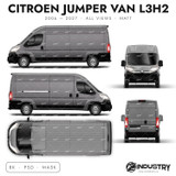 Citroen Jumper Van L3H2 2006-2027 - Full Car template | Matt