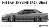 Nissan Skyline ER34 Uras 1998-2001 - Side Car template | Matt