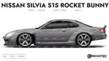 Nissan Silvia S15 Rocket Bunny 1999-2002 - Side Car template | Matt