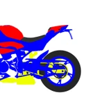 BMW S1000RR 2025-2027 - Moto Car template | Mask