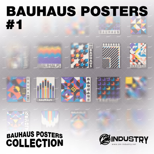 Bauhaus Posters - Graphic Resources