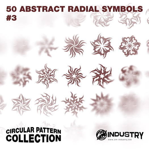 Abstract Radial Symbols #3 - Graphic Resources