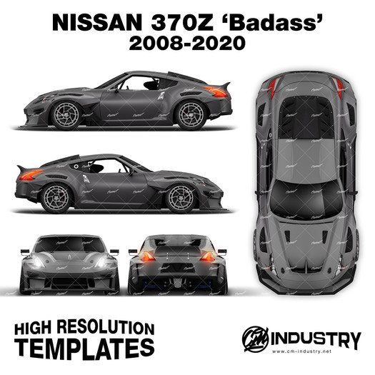 Nissan 370z 'Badass' 2008-2020 - Full Car template