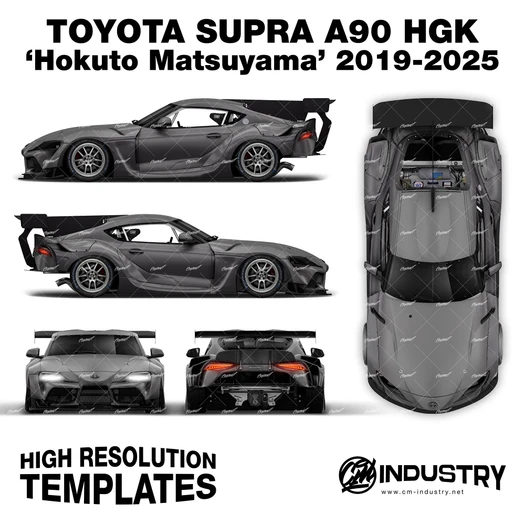 Toyota Supra A90 HKS 'Hokuto Matsuyama' 2019-2025 | Matt