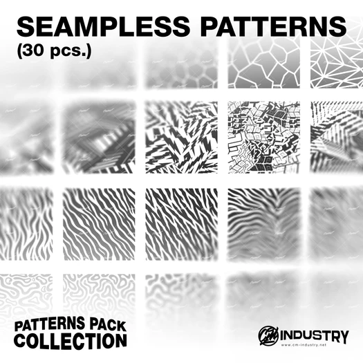 Seamless Patterns (30 pcs.) - Graphic Resources