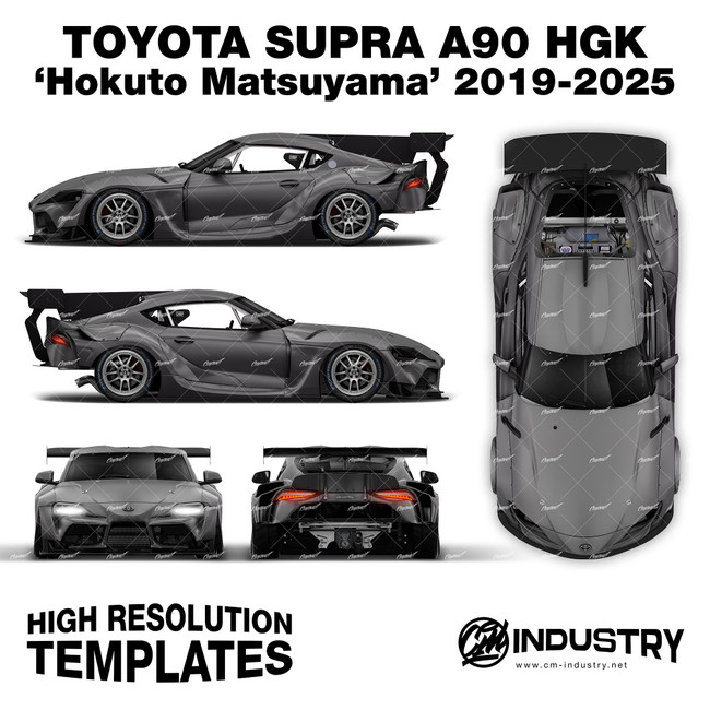 Toyota Supra A90 HKS 'Hokuto Matsuyama' 2019-2025 | Matt