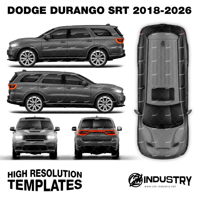 Dodge Durango SRT - Full Car template | Matt