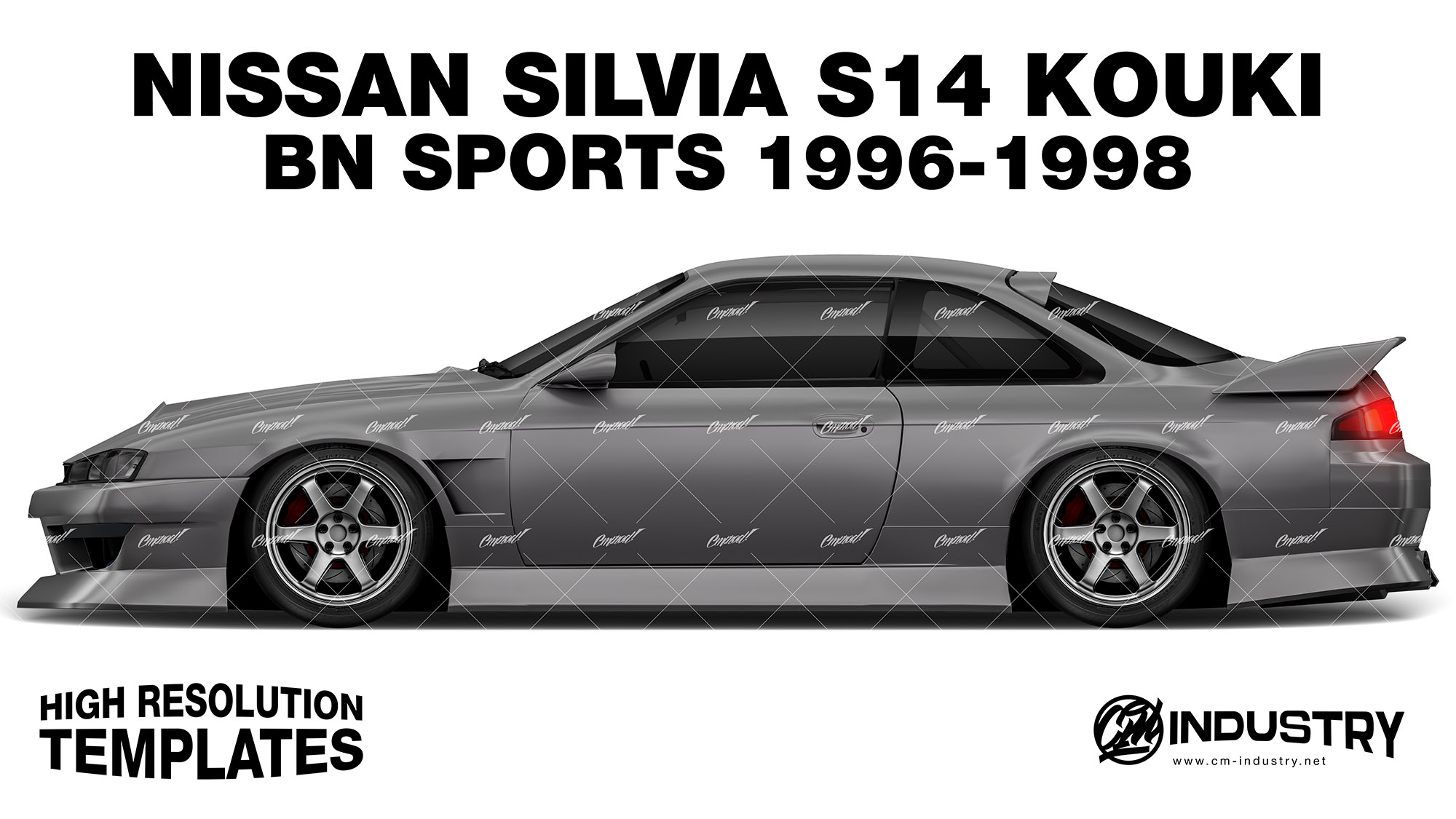 Nissan Silvia S14 Kouki BN Sports 1996-1998 – Side Car PSD