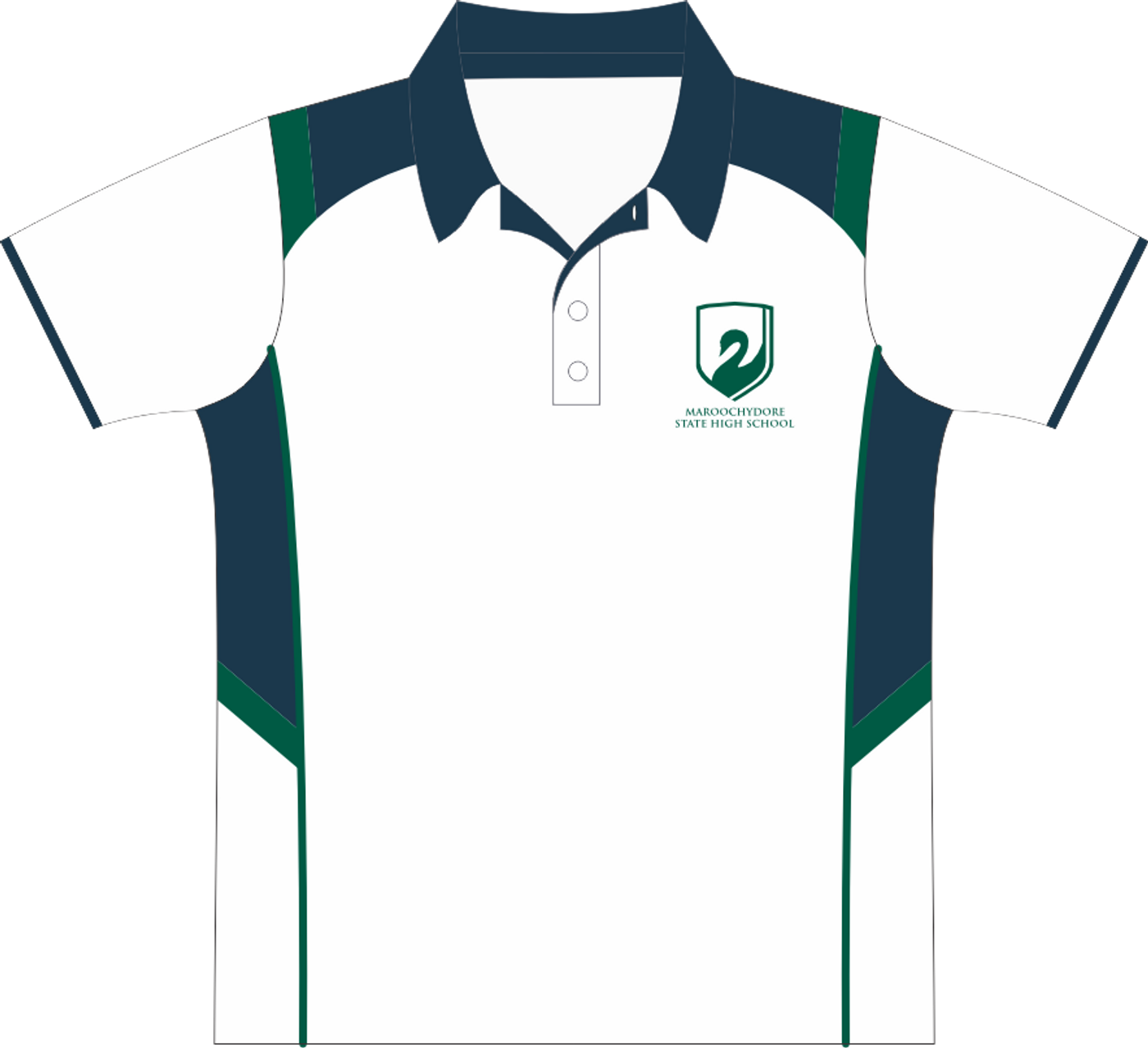 MDSHSS - Ace Polo WHITE (OS39028B)