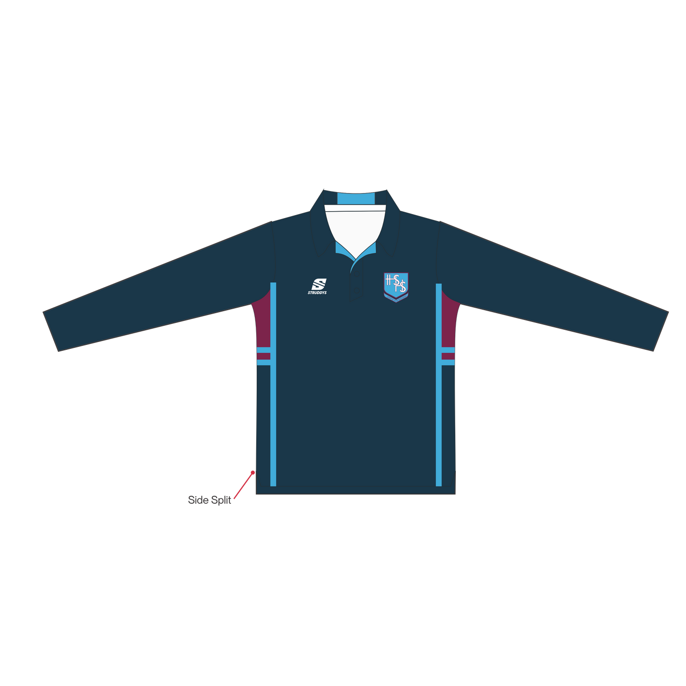 Long Sleeve Polo