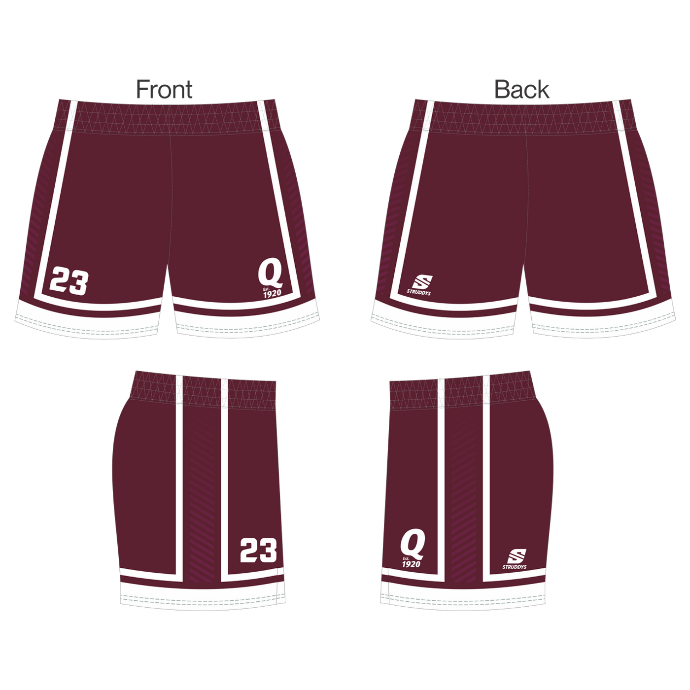 QRSS - Basketball Playing Shorts