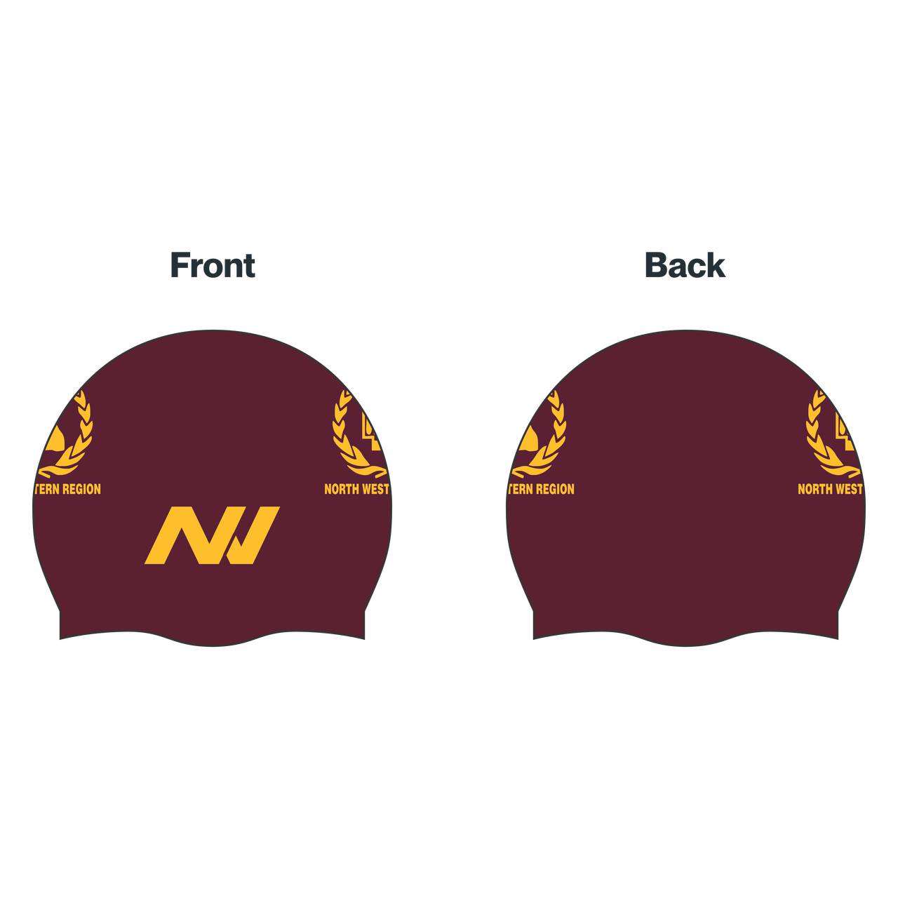 NWSS - Maroon Swimming Cap