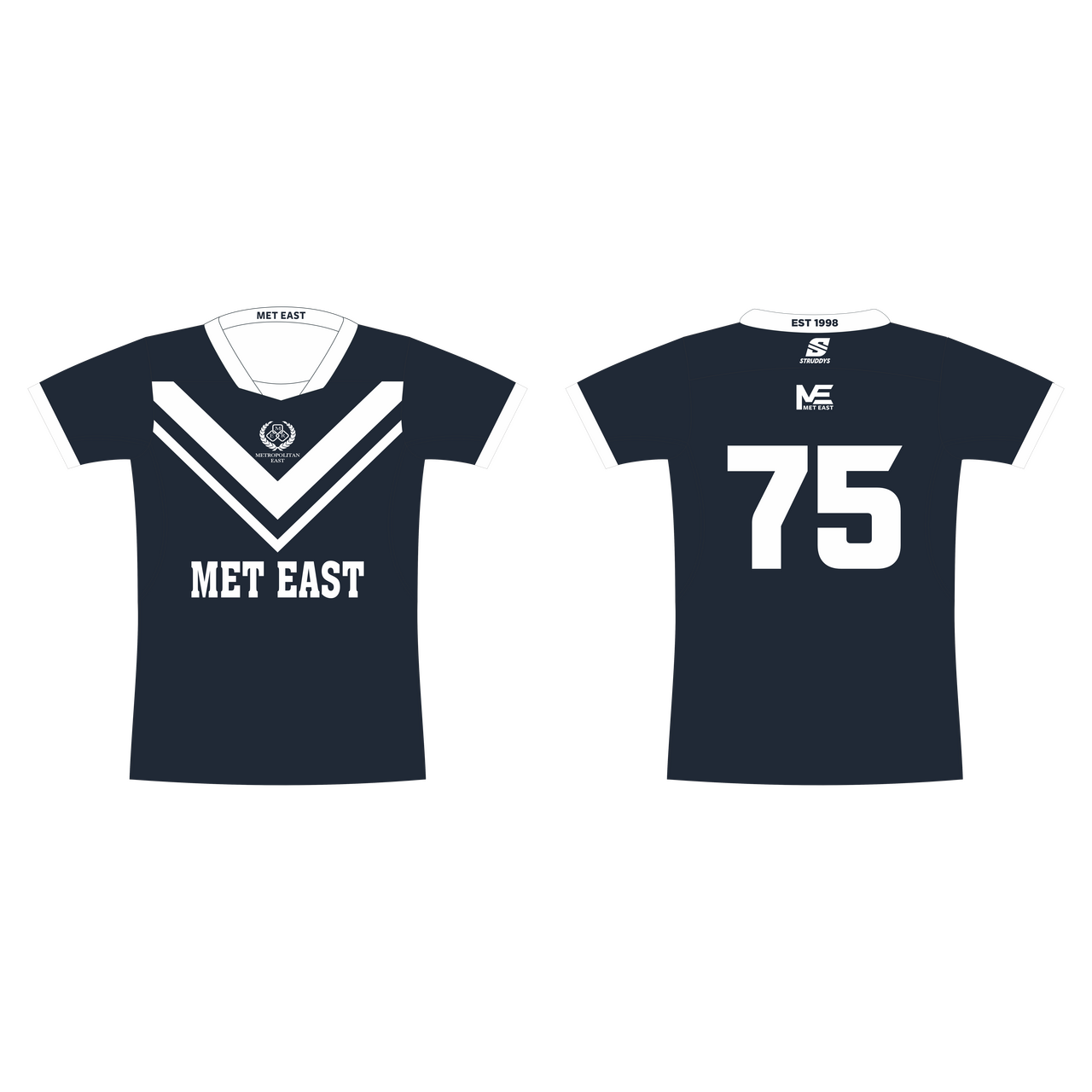 MESS - Rugby League Playing Jersey Navy