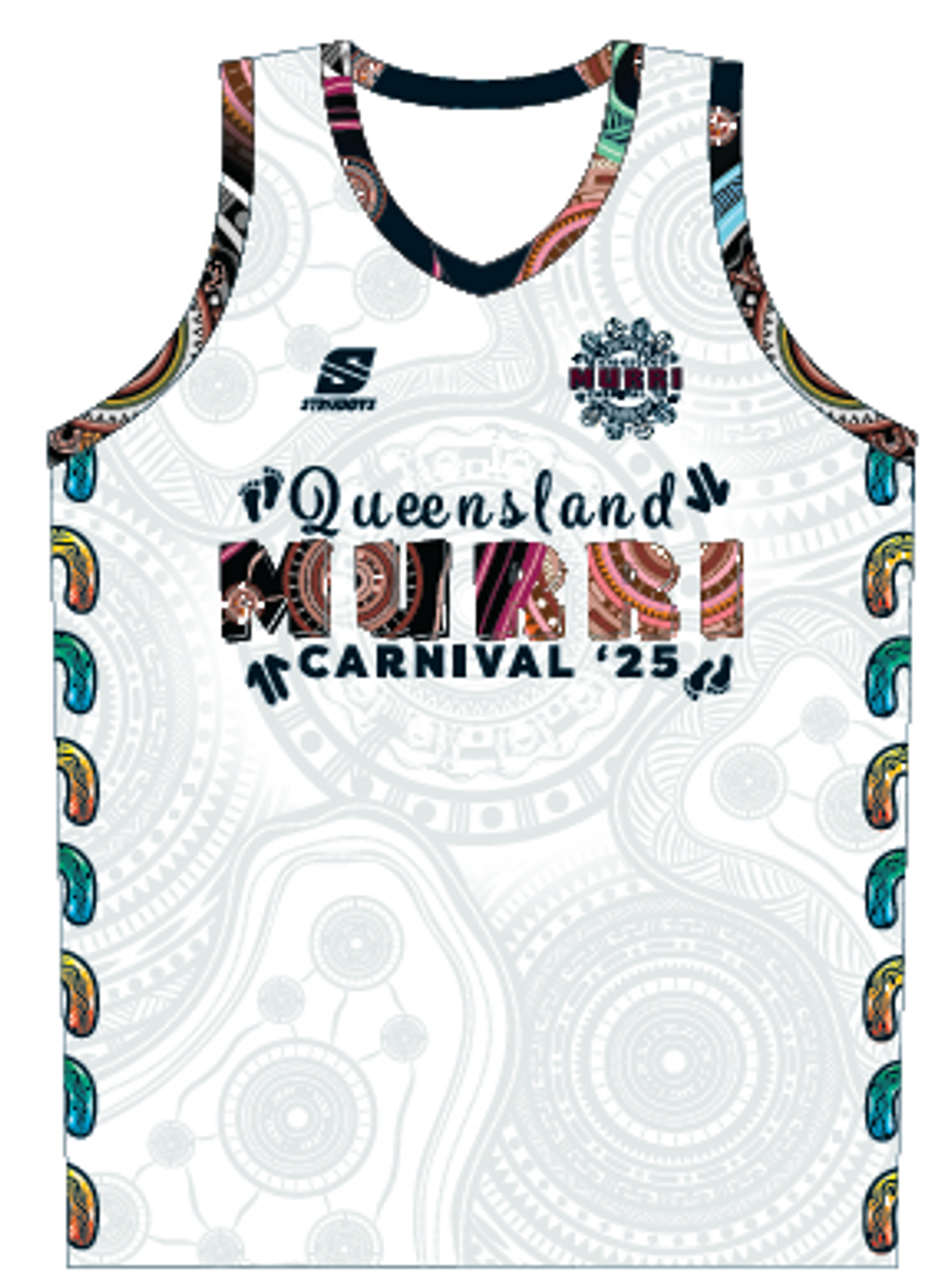 QMC25 - Basketball Singlet