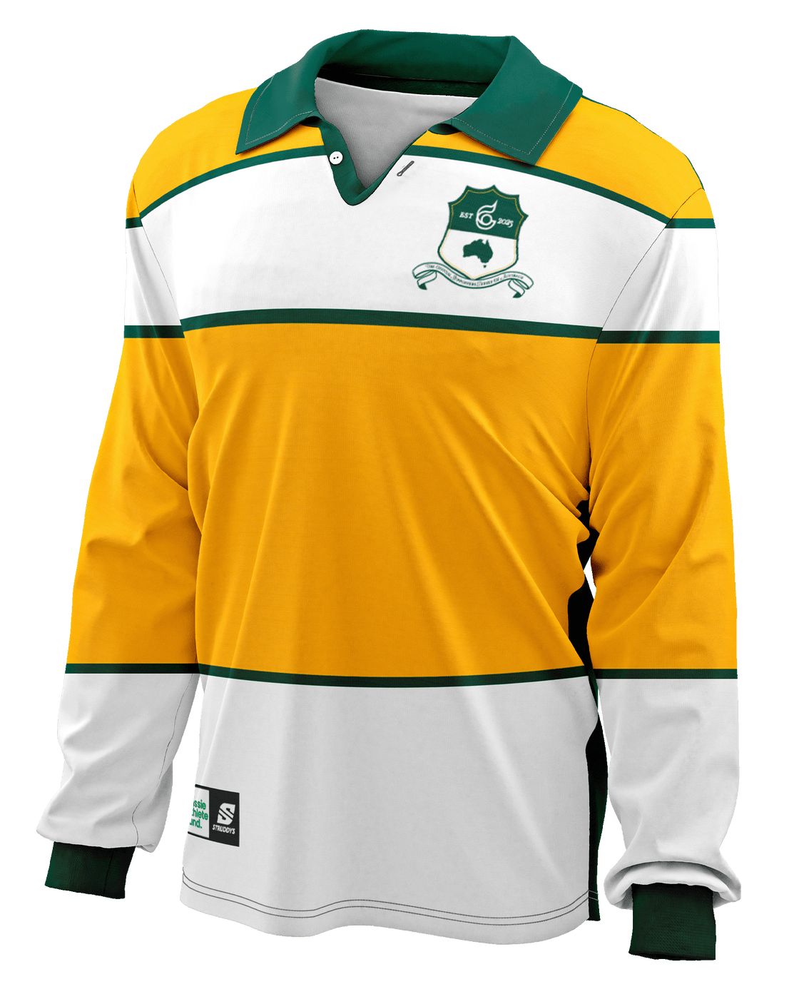 AAF - Aussie Athlete Supporters Jersey  Knitted Jersey White