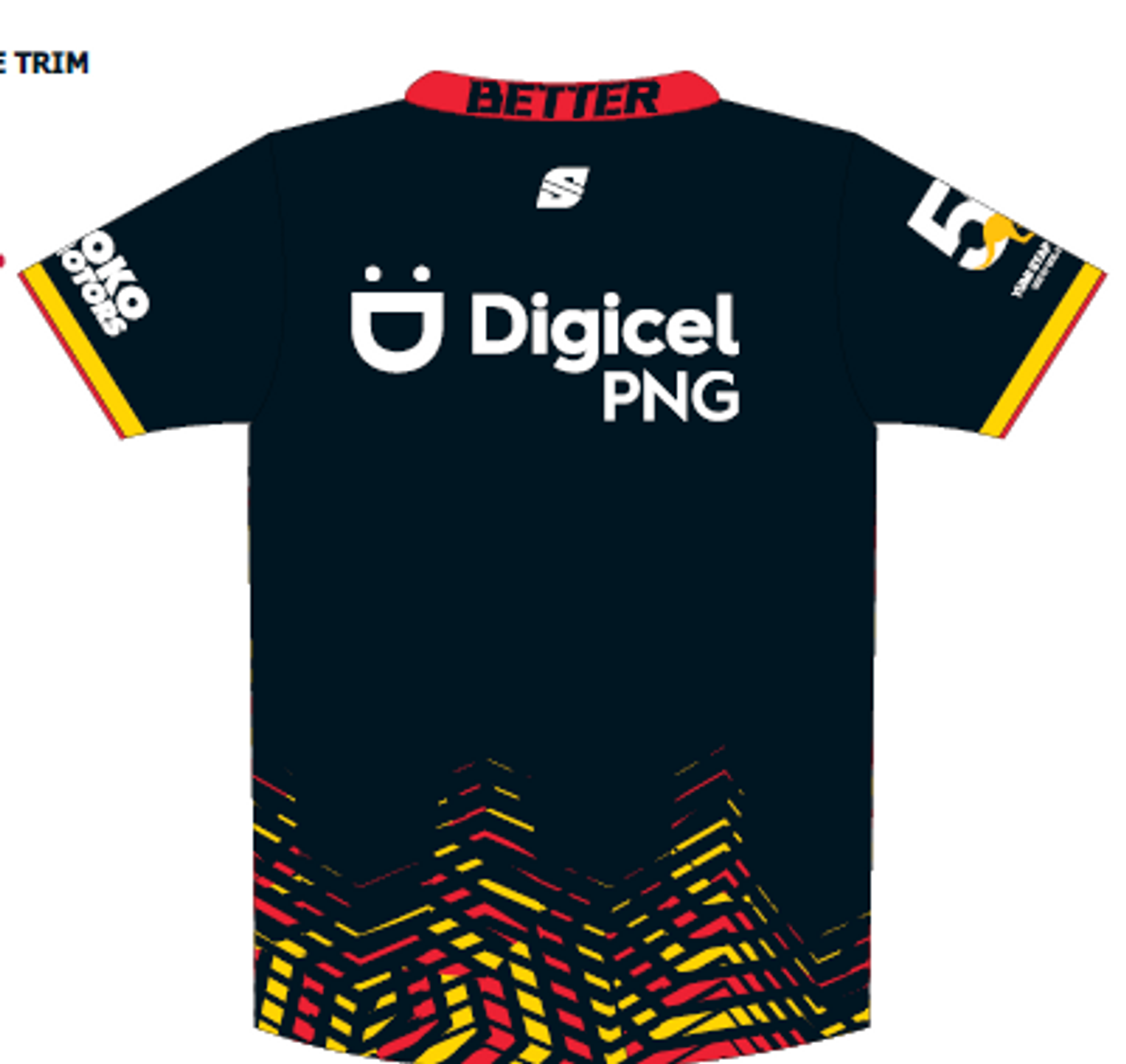 PNGRFL - Orchids Training Tee (M1239I)