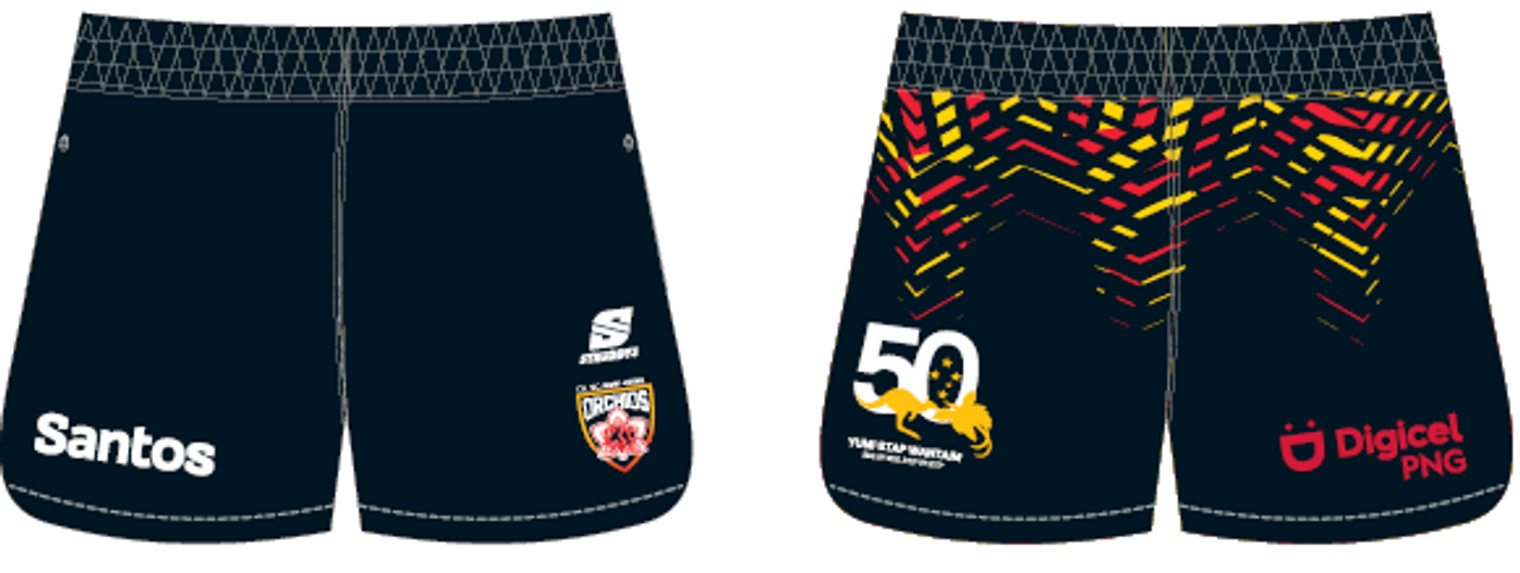 PNGRFL - Orchids Training Shorts (M1239J)