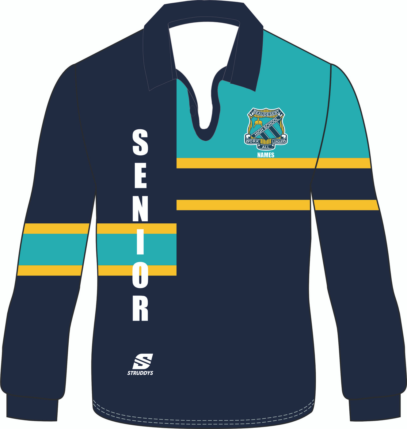 BSHS - Knitted Senior Jersey (OS38807A)