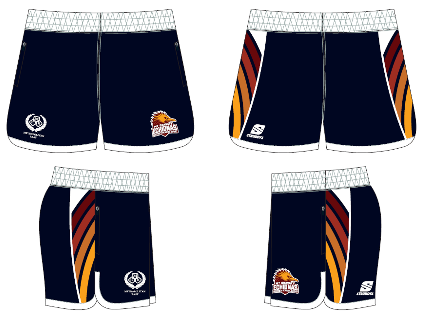DSSME - Mt Gravatt Echidnas Shorts