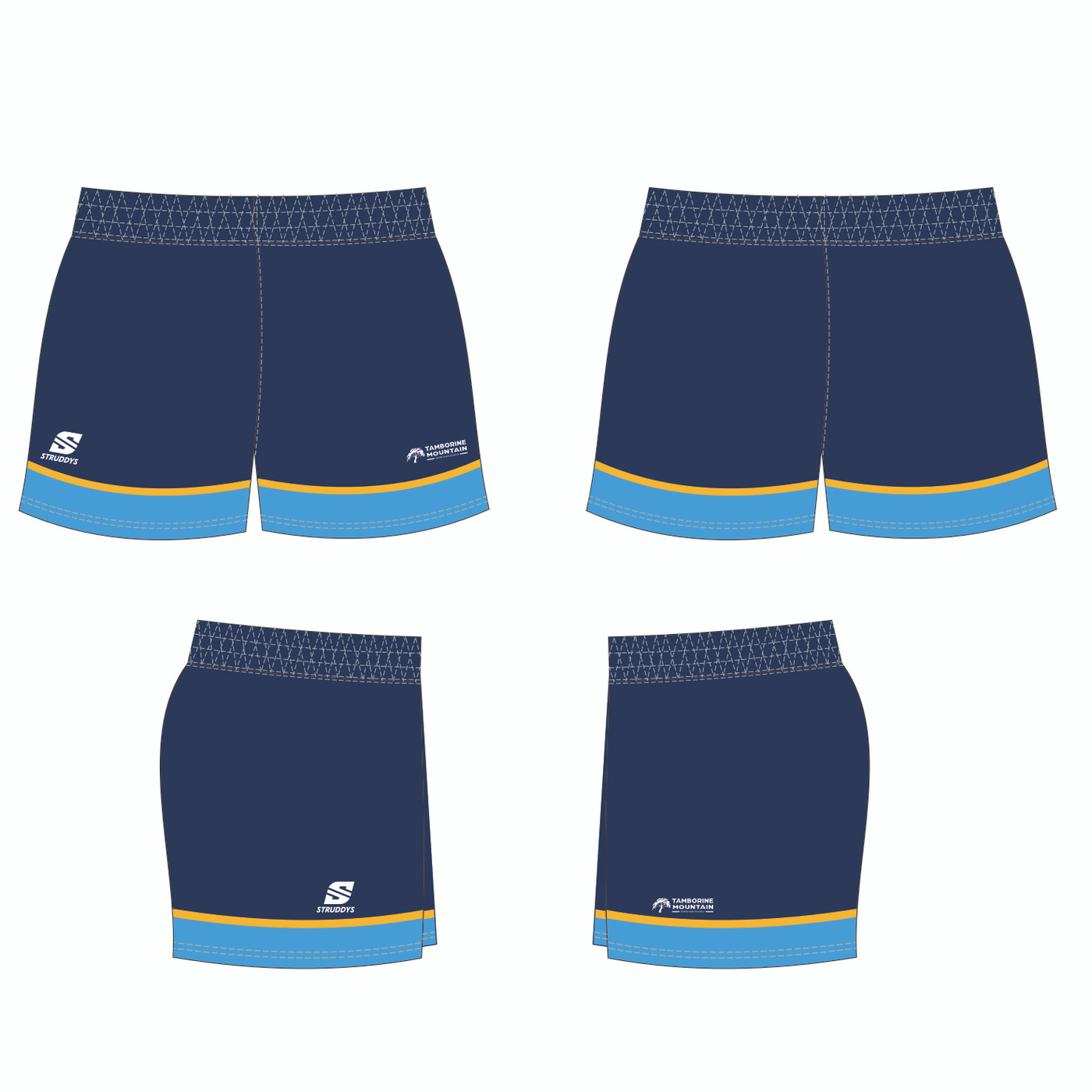 TMSHS - Football Game Day Shorts (OS42191B)