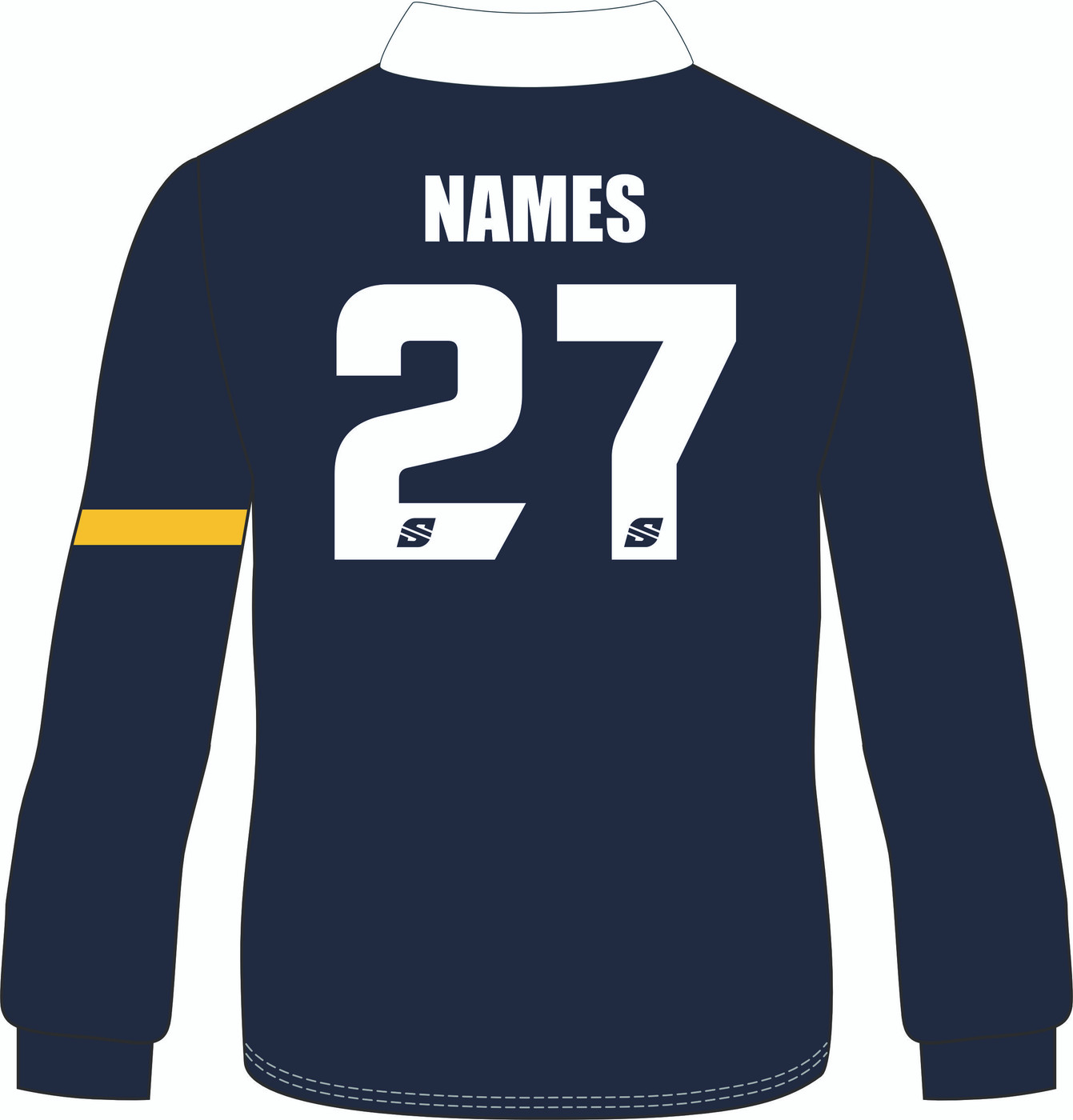 BUNSS - 2027 ZIP POCKET Senior Knitted Jersey (OS71276B)