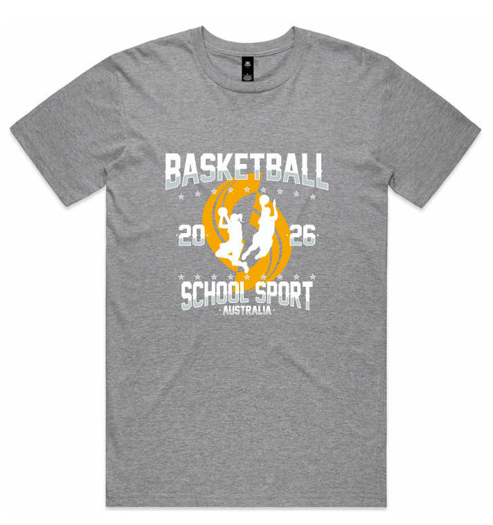 SSA – Basketball Sports Tee Grey 26