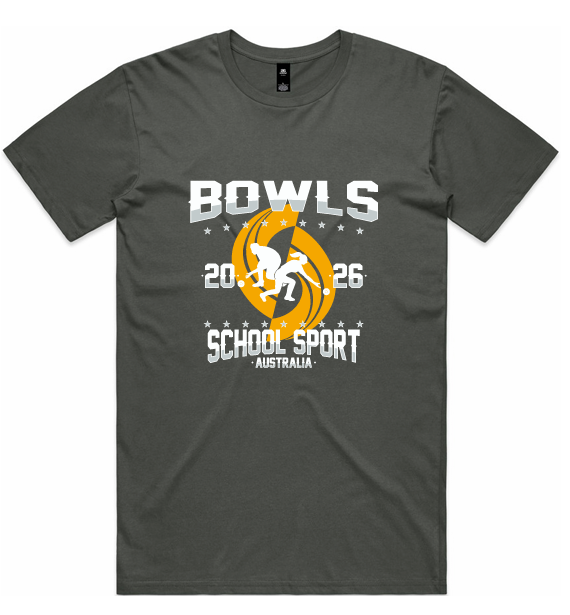 SSA – Bowls Sports Tee Charcoal 26
