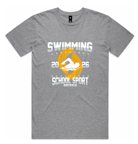 SSA – Swimming Sports Tee Grey 26
