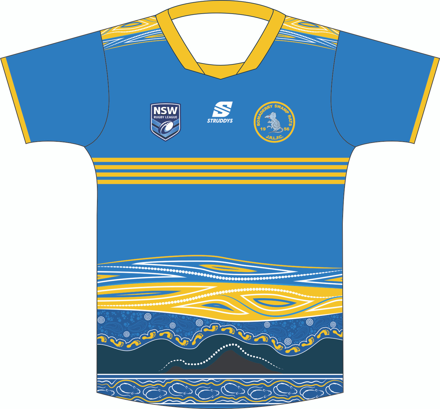 BSJRL - Supporter Jersey - Yellow (OS66494B)