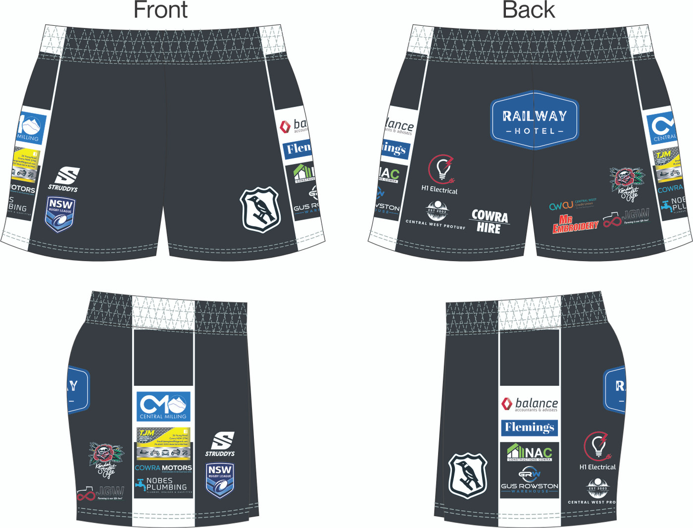 CMJRLFC - Playing Shorts (OS57990F)