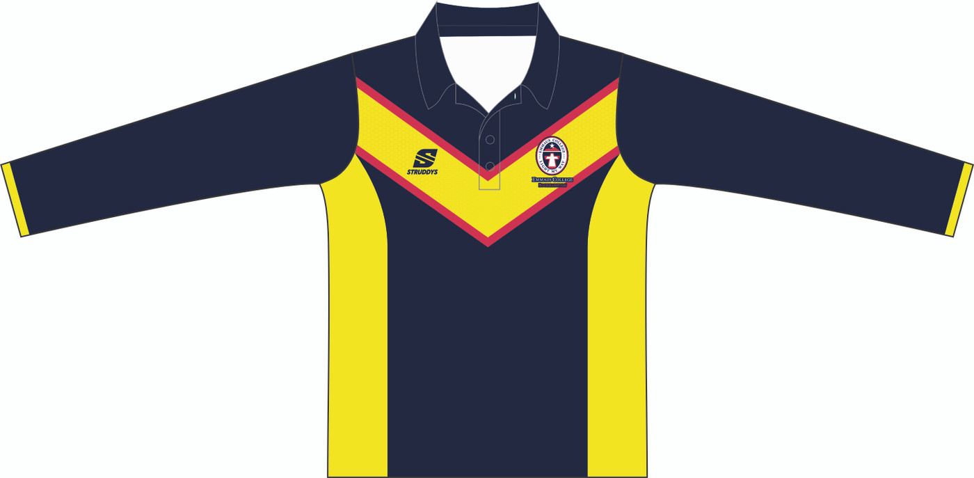 ECOS - Staff Mackillop Long Sleeve Polo (OS54110B)