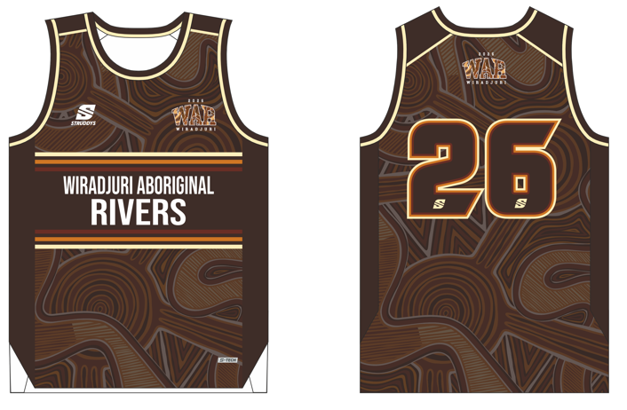 WARRL - Apex Basketball Singlet Brown (OS62310K)