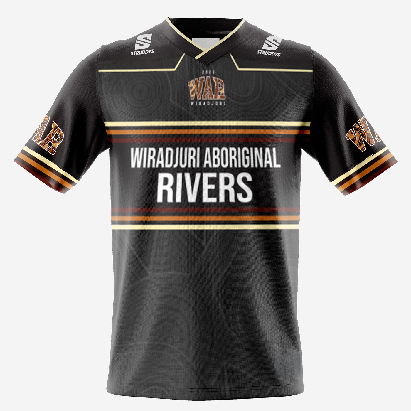 WARRL - Gridiron Tee Black (OS62310S)