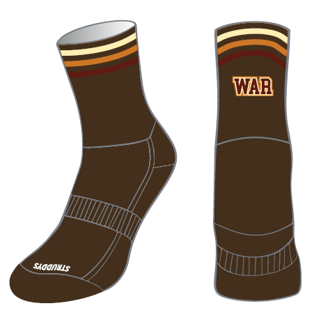 WARRL - Crew Socks Brown (OS62310Q)