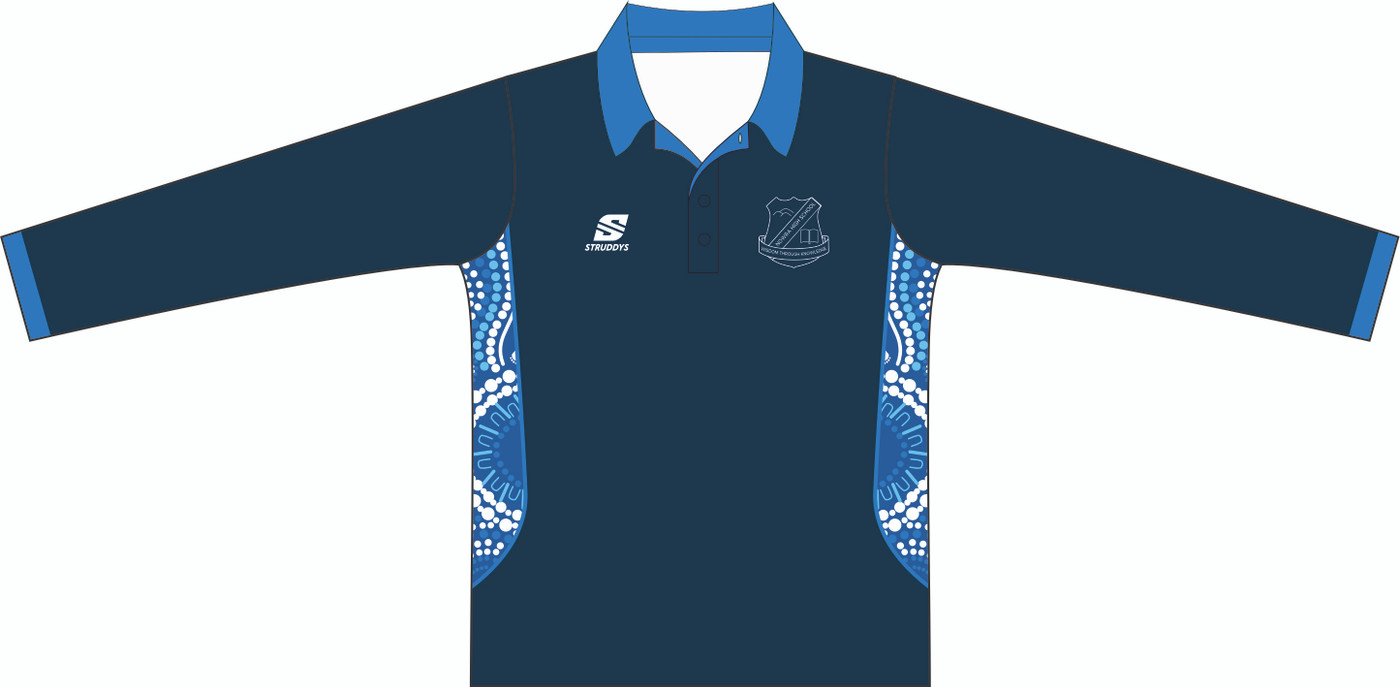 NHS - Apex Long Sleeve Polo (OS62285M)
