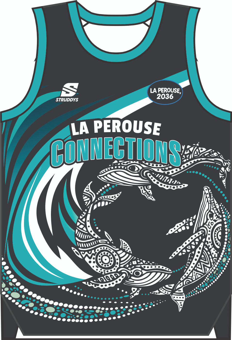 LAPC - Basketball Singlet (OS64417D)