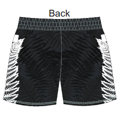 OS-3T- 3P Multipurpose Shorts NZ All Blacks White (OS67552)