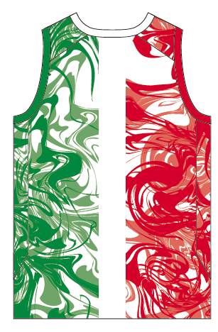 OS-3T- Apex Basketball Singlet Italy  (OS67552)