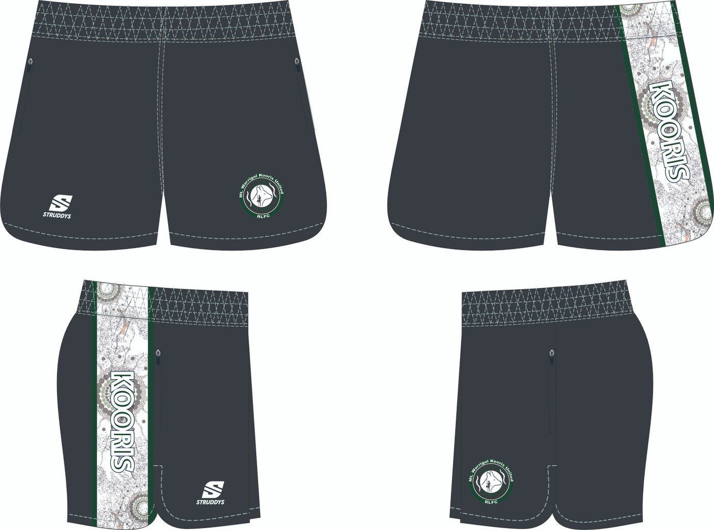 MWK - Training Shorts (Male) (OS64519G)