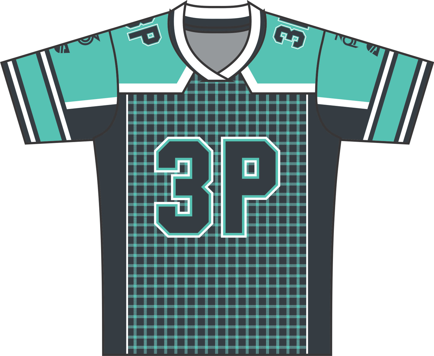 3PT - Gridiron Tee