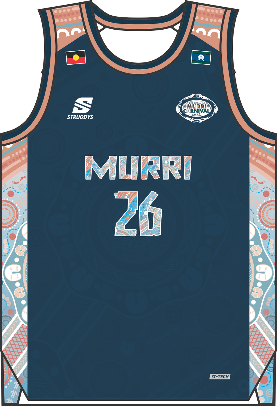 QMC26 - Apex Basketball Singlet
