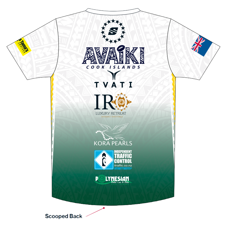 CIRL - Cook Island Training Tee - White